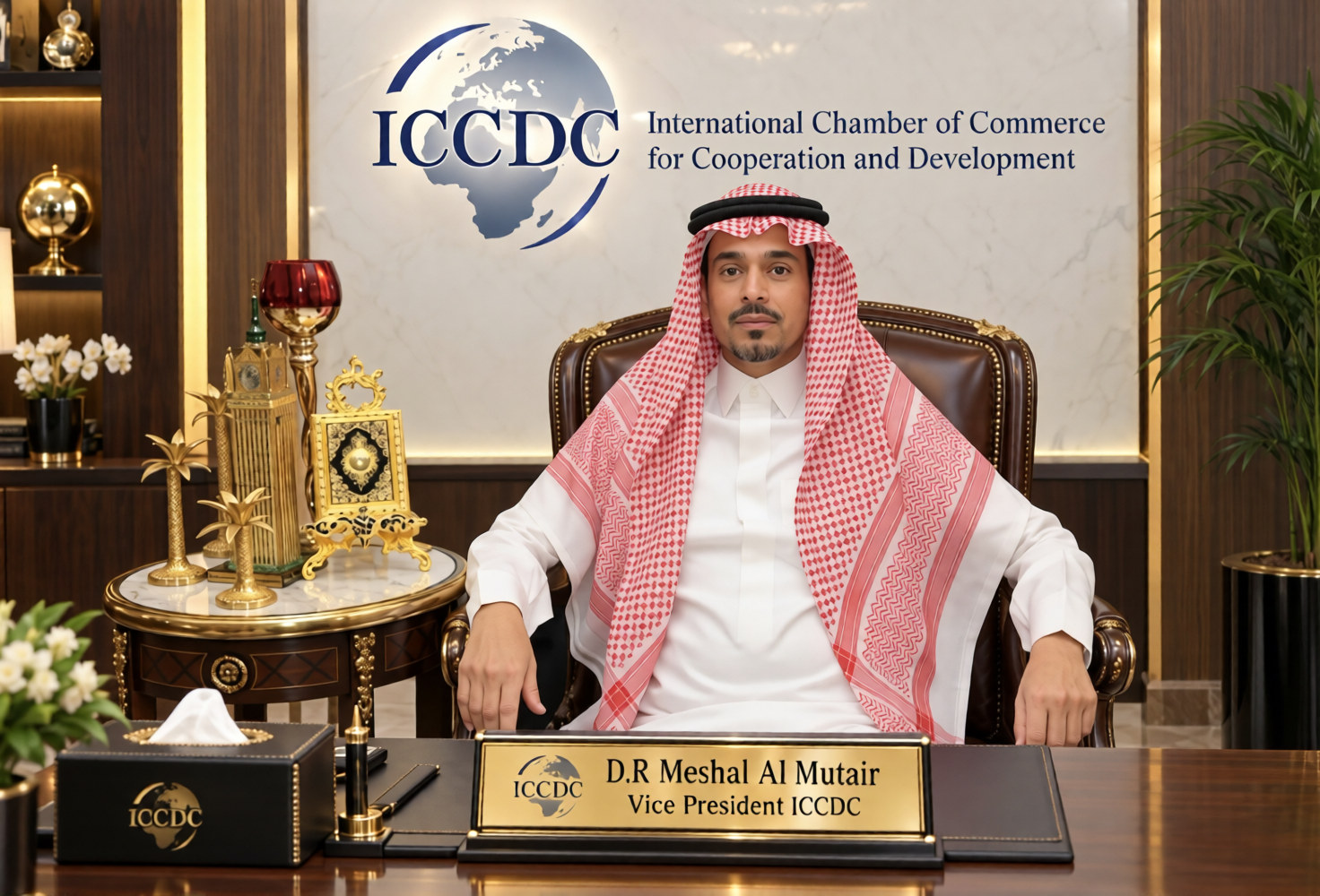 D. R. Meshal Al Mutair – viceprezident pre Saudskú Arábiu