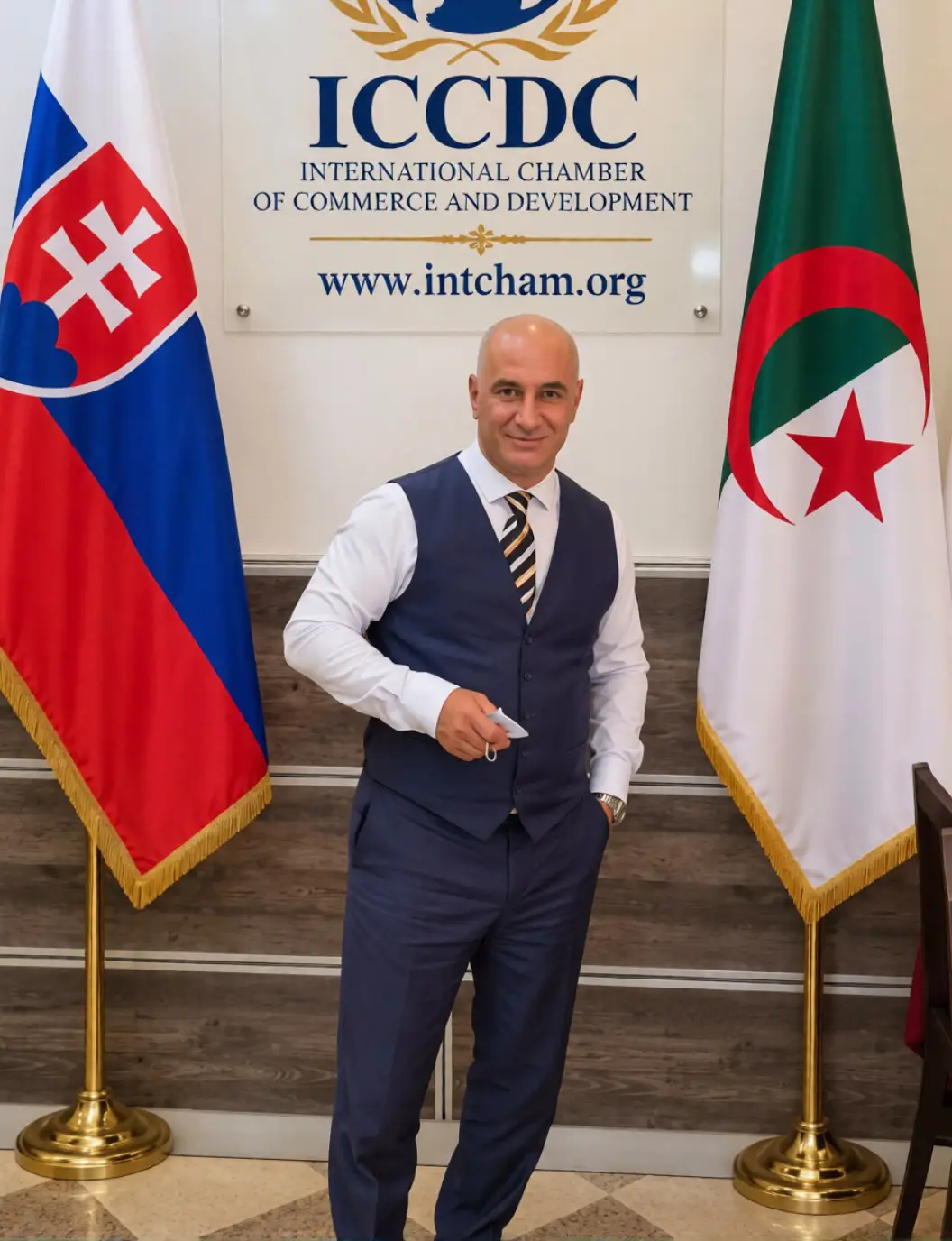 Abdelaziz Benaoudia - President of the International Chamber of Commerce ICCDC